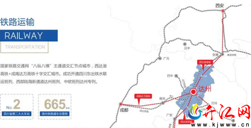 成南达万高铁已完成征地拆迁测算,开梁高速已完成招标 今日开江