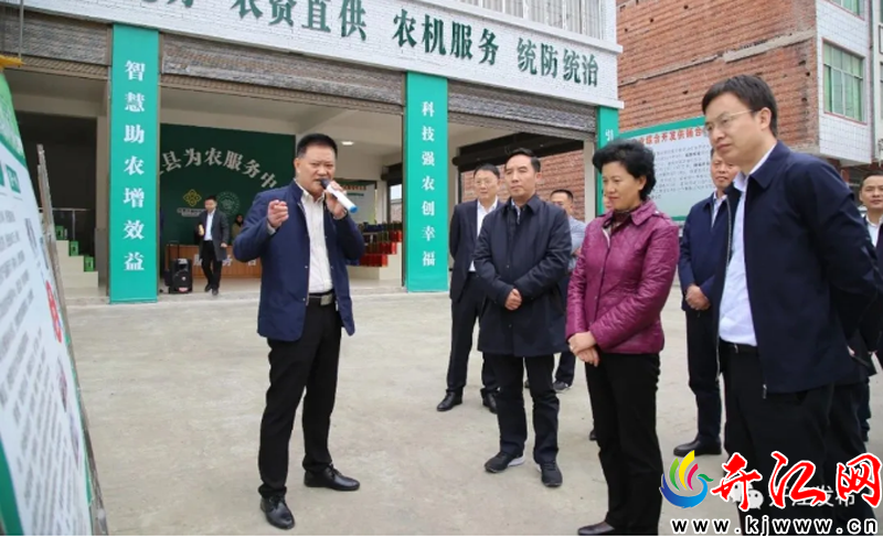 康莲英带队视察调研开江县供销社工作